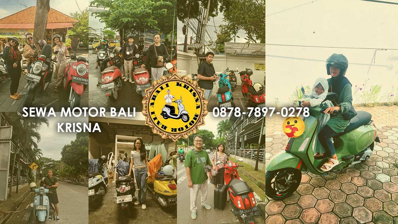 Sewa Motor Bali - Terpercaya, Profesional