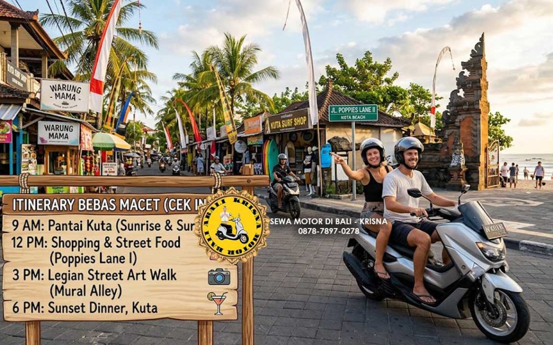 Itinerary Seharian Keliling Kuta & Legian